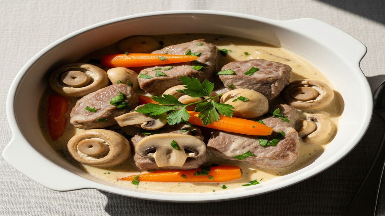 Blanquette de Veau comme Grand-Mère